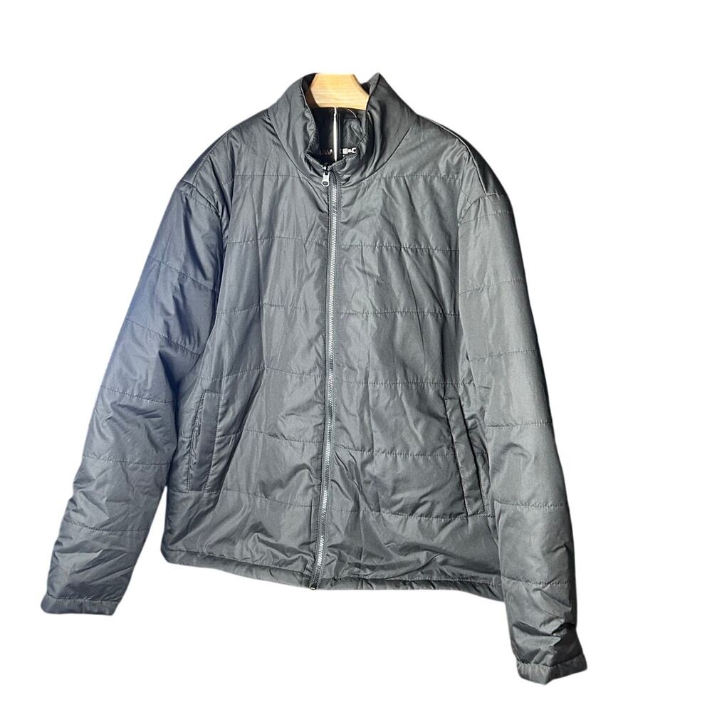 NWOT Hawke & Co Sport Performance Black Puffer Jacket men's size xl